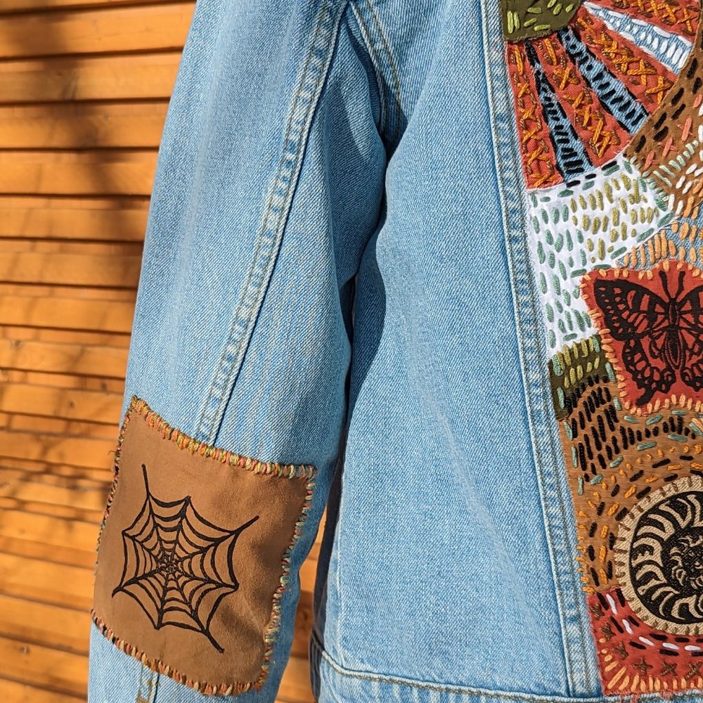 Handstitched Denim Jacket - Picture 3 of 14